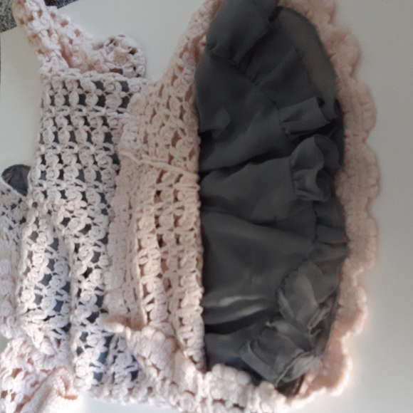 🇮🇹***Long pink and grey sweater, made in Italy - Picture 5 of 10